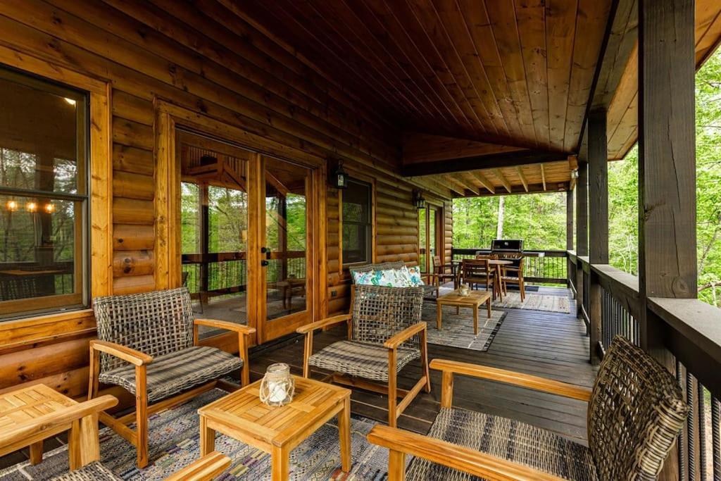 Luxe Family Cabin 8 Min To Downtown Blue Ridge Ngoại thất bức ảnh