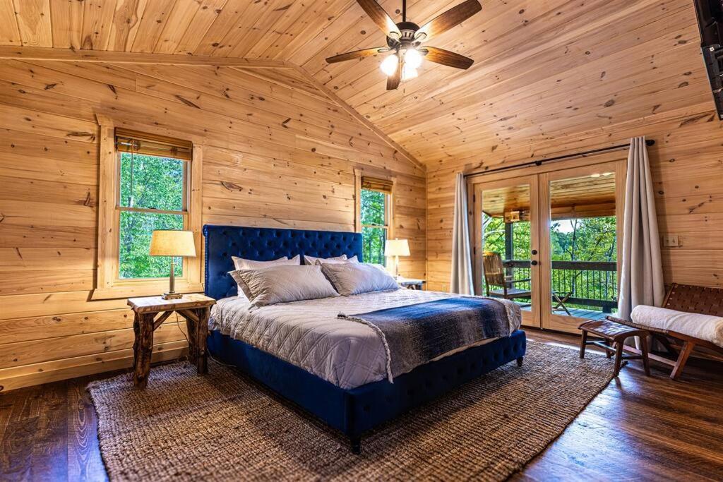 Luxe Family Cabin 8 Min To Downtown Blue Ridge Ngoại thất bức ảnh