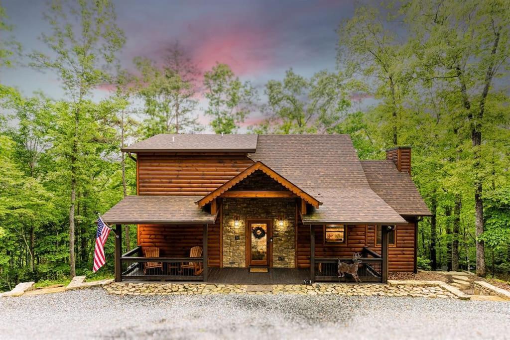 Luxe Family Cabin 8 Min To Downtown Blue Ridge Ngoại thất bức ảnh